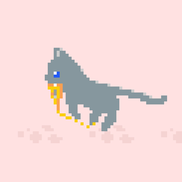 Pixel cat